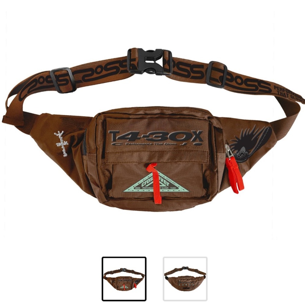 Travis Scott Cactus Jack Fanny Pack Brown- Limited